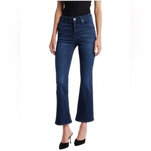 Frame Le Crop Mini Boot High Rise Dark Wash Denim Jeans size 29 Inseam 26